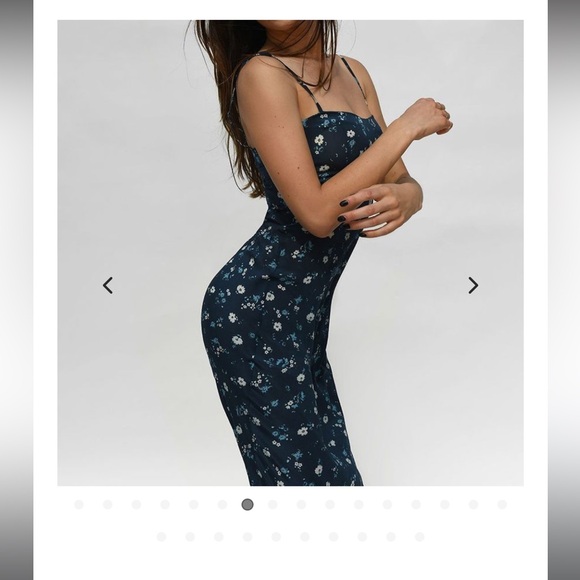 Realisation par 100% silk mid dress - Picture 6 of 9